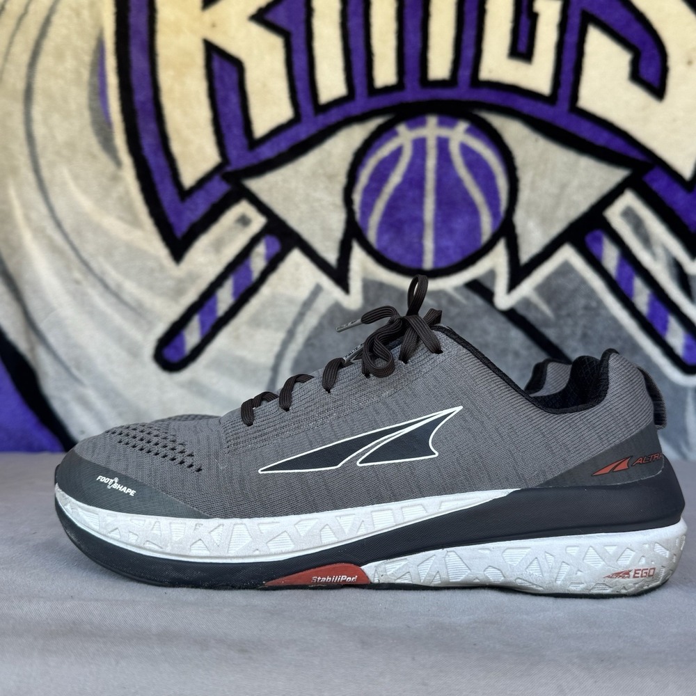 Size 11 - ALTRA PARADIGM 4.5 Shoes Mens Gray Black Athletic Running ALM1948G220